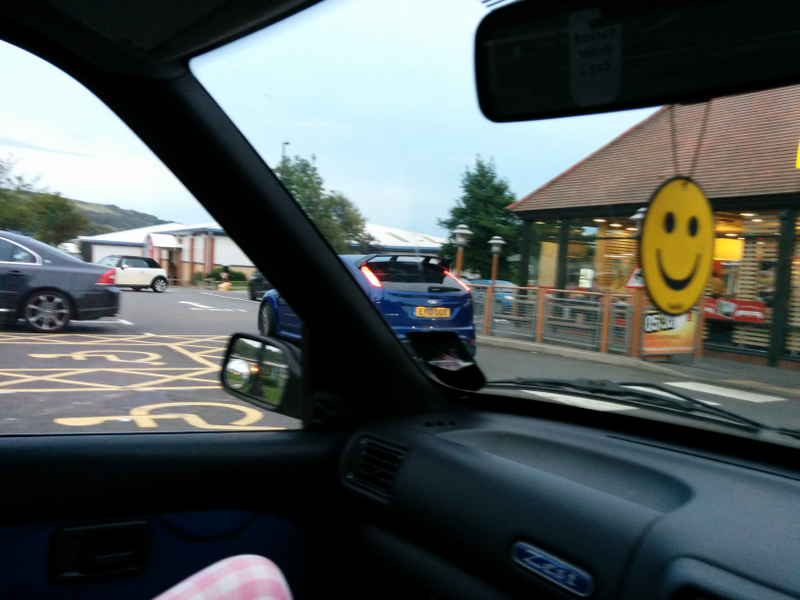 Illustration for article titled Seen at the McDonald's Drive-Thru - Ford Focus RS